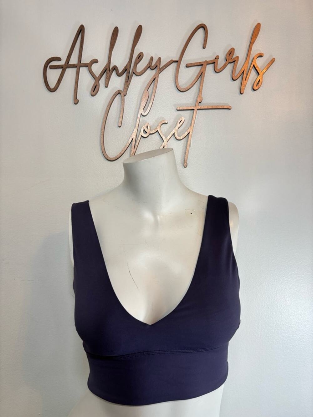 lululemon athletica Deep Purple Scoop Neck Tank Top